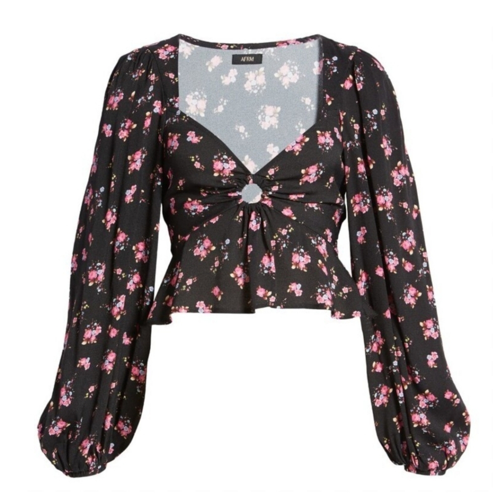 AFRM Floral TOP NWT